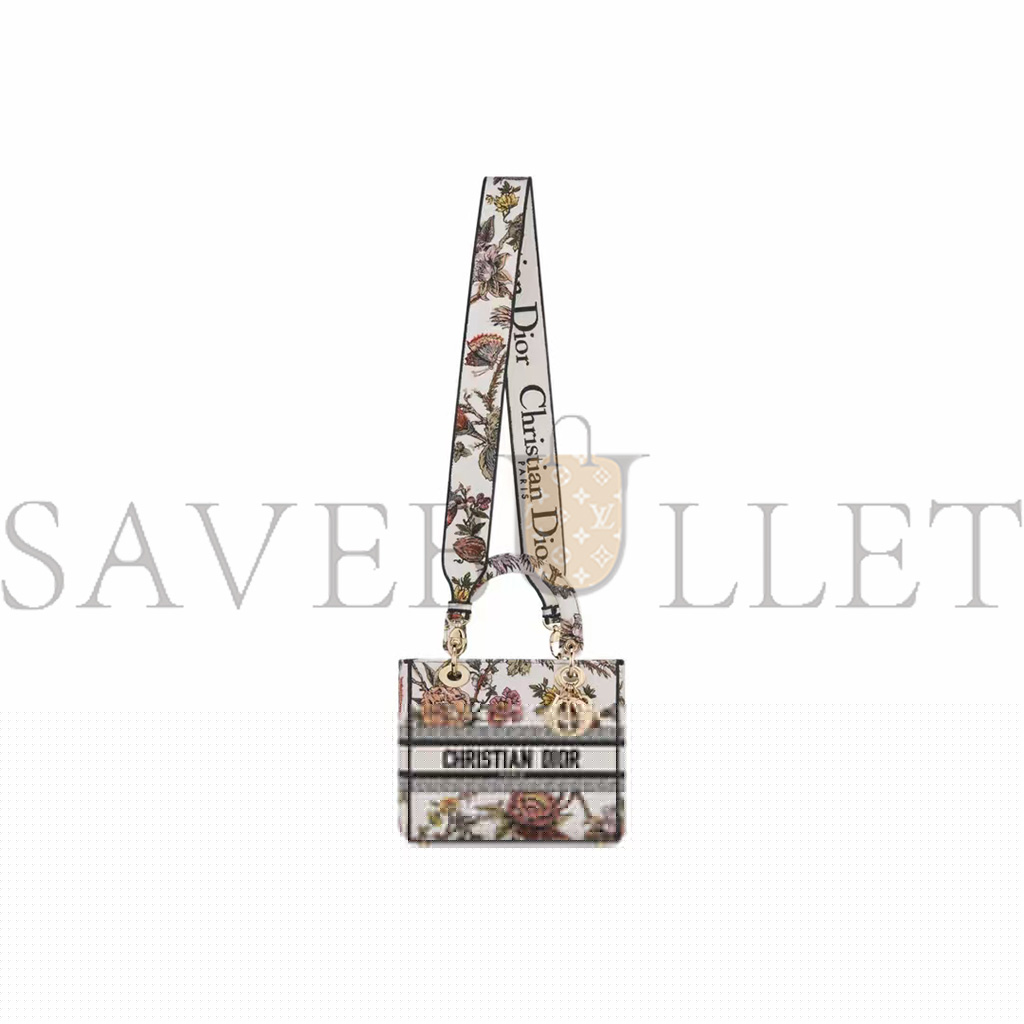 D*or ch**an D*or medium lady d-lite cloth bag m0565orzb (24*20*15cm)